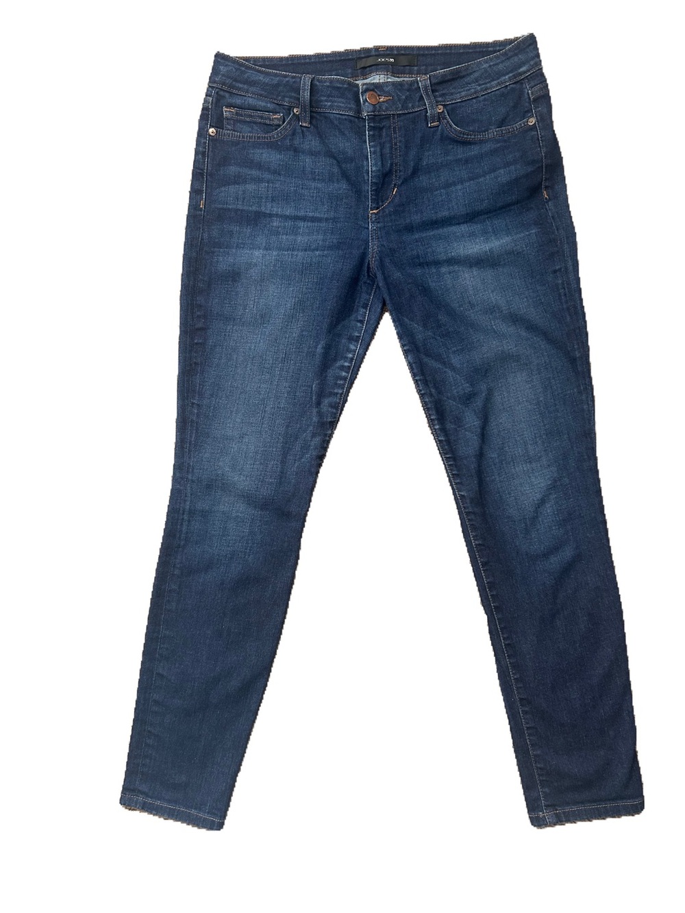 Joe's Jeans Skinny Ankle Carlotta Stretch in Dark Blue Wash Size 30
